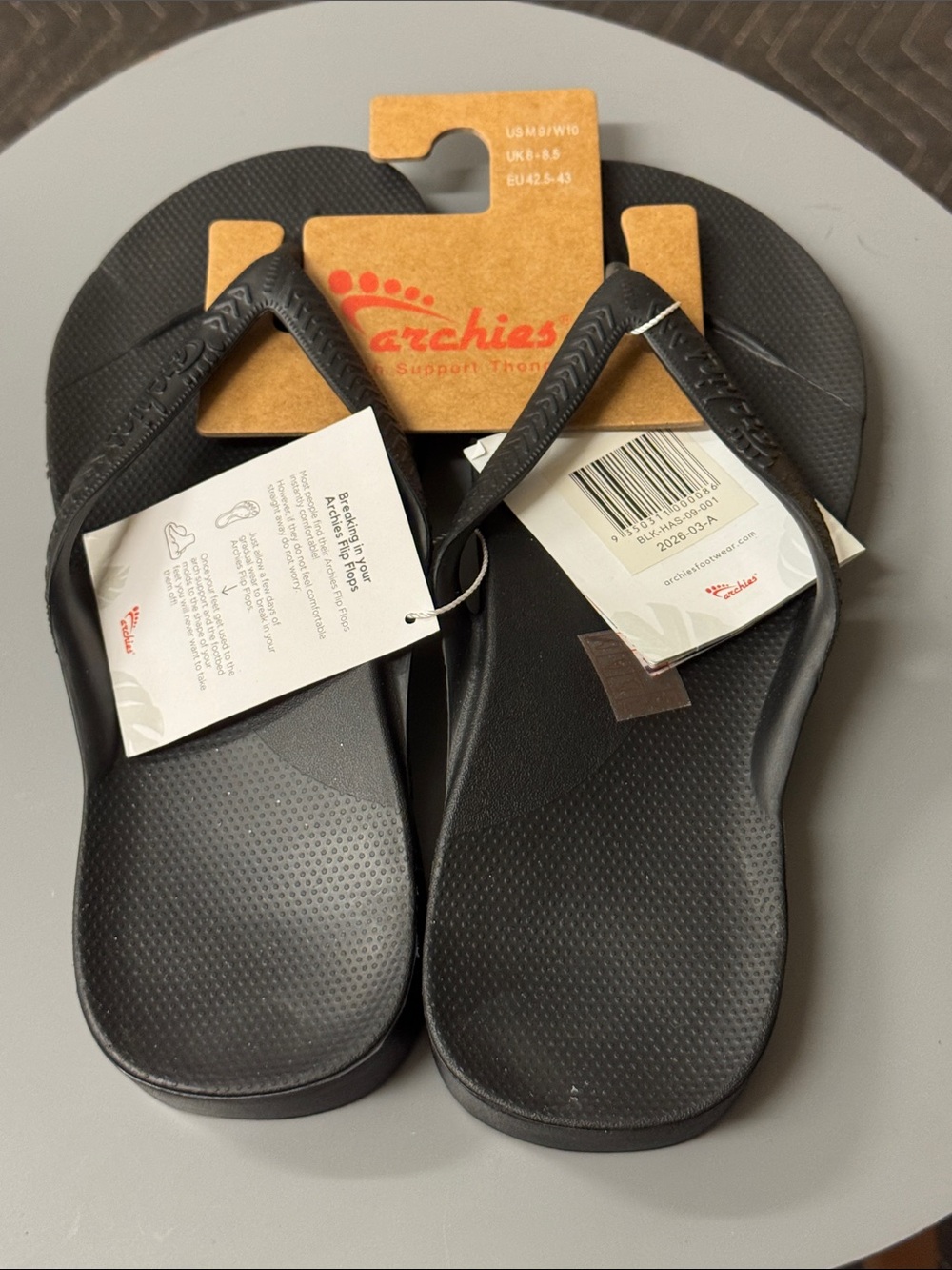 Women’s archie flip flops - Picture 7 of 7